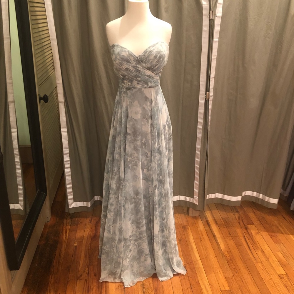 Jenny Yoo “Adaline” mist multi watercolor
